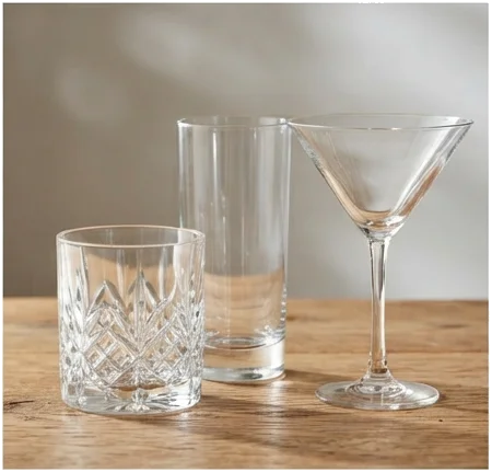 Tipos de vasos y copas fundamentales