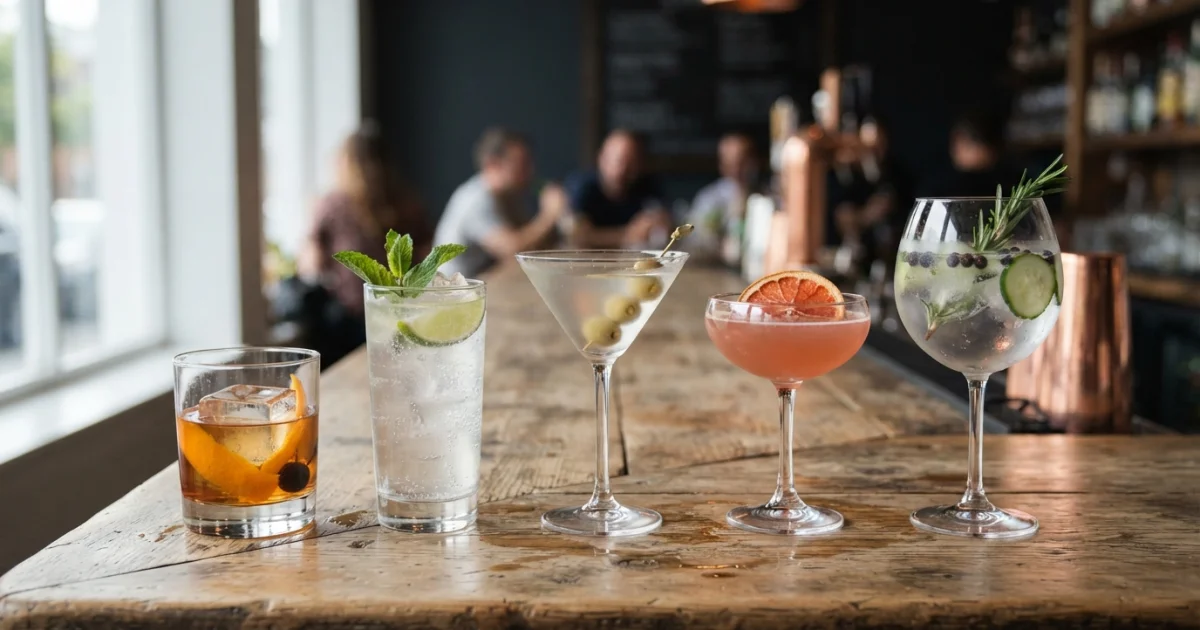 Vasos y copas para cócteles: cuál usar y por qué importa